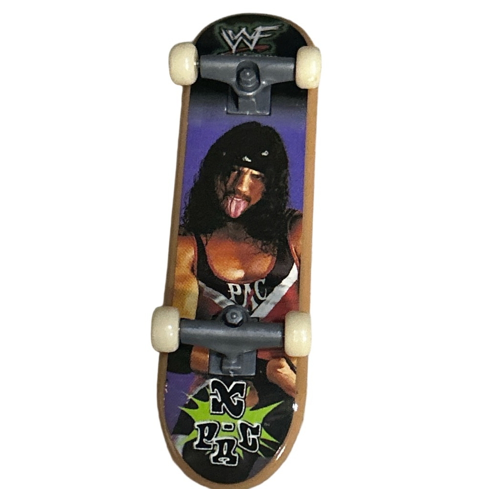 WWF X Pac Purple and Black Toy Skateboard One Size